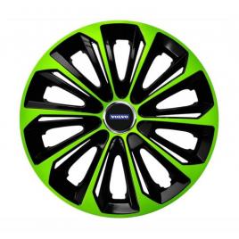 Set 4 capace roti extra strong green r15 pentru gama auto volvo