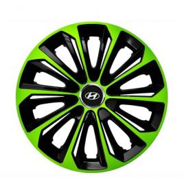 Set 4 capace roti extra strong green r16 pentru gama auto hyundai