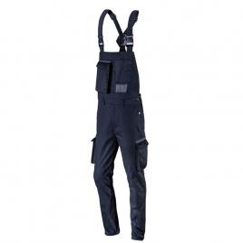 Pantaloni de lucru cu bretele navy, marimea xs