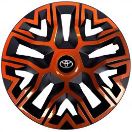 Set 4 capace roti 15 `` best cupru-negru, compatibile cu toyota