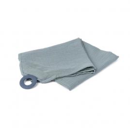 Esarfa pentru alaptat multifunctionala din bumbac organic doomoo mom’n play green