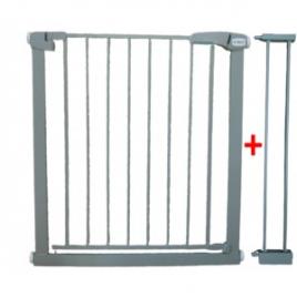 Poarta de siguranta din metal 79-94 cm r-sport s1 - gri