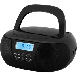 Radio cd player ecg cdr 550, 2 x 1.5 w rms, tuner fm cu memorie 40 de