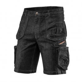 Pantaloni scurti denim negru