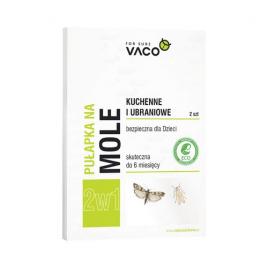 Eco capcana cu adeziv pentru molii alimentare si de haine 2 in 1