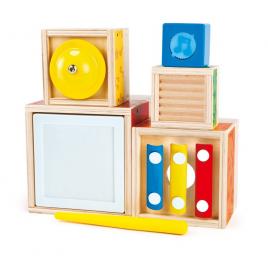 Set muzical din lemn 6 in 1 hape