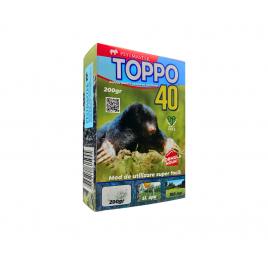 TOPPO 40 – Solutie eficienta pentru stoparea cartitelor si a rozatoarelor, 200 gr.