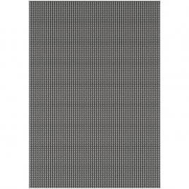 Covor sufragerie dormitor, model georgia 39003 475, gri, dreptunghiular,