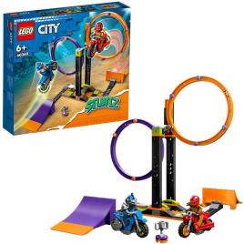 Lego city provocarea de cascadorii cu rotiri 60360