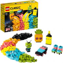 Lego classic distractie creativa cu neoane 11027