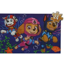 Patrula catelusilor puzzle 4in1 din lemn