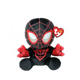 Plus ty 15cm beanie babies soft marvel miles morales spiderman