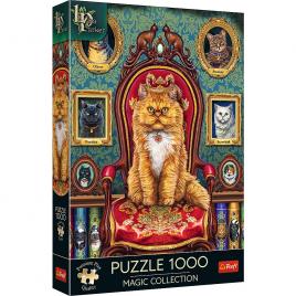 Puzzle trefl 1000 premium plus iubitor de pisici