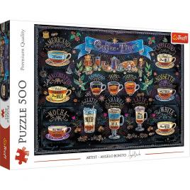 Puzzle trefl 500 tipuri de cafea