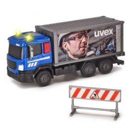 Dickie echipa de utilaje container 17cm