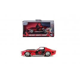 Masina metalica harley quinn 1969 corvette stingray scara 1 la 32