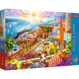 Puzzle 1000 premium plus tea time vizitand santorini