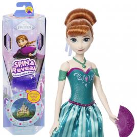 Disney frozen spin and reveal papusa anna cu evantai