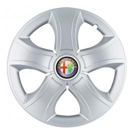 Set 4 capace roti bis gri r15, pentru alfa romeo