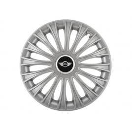 Set 4 capace roti dino cromat r16 pentru gama auto mini cooper