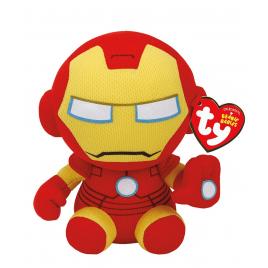 Plus ty 15cm beanie babies marvel iron man