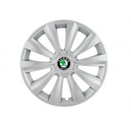 Set 4 capace roti delta r15 pentru gama auto skoda