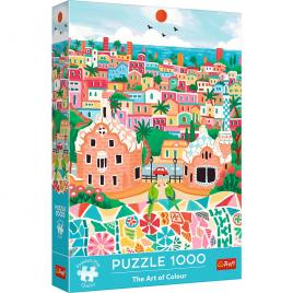 Puzzle trefl 1000 premium plus barcelona spania