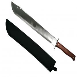 Sabie de vanatoare depox®, lord blade, maner lemn, 69 cm, teaca inclusa