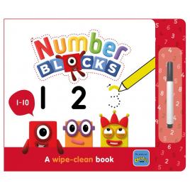 Carticica scriu si sterg numberblocks 1-10