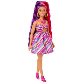 Papusa barbie totally hair satena