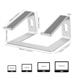 Laptop Stand Aluminiu Fix Compatibil cu Laptopuri intre 10