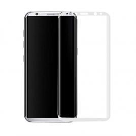 Folie Sticla Securizata Full Screen Samsung Galaxy S8 PlusAlb