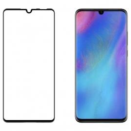 Folie sticla 9H 3D full glue Huawei P30 LITE adeziv pe toata suprafata black
