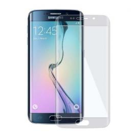 Folie plastic clasic Samsung Galaxy S6 EDGE  protectie ecran fata total transparenta acopera tot ecranul