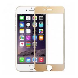 Folie sticla 3D IPhone 6 gold