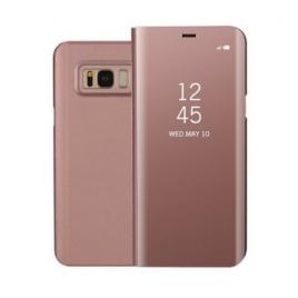 Husa Book Cover compatibil Huawei P20 Rose