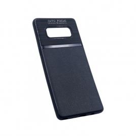 Husa Spate Auto Focus Silicon Samsung Note 8 Negru