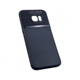 Husa Spate Auto Focus Silicon Samsung S7 Negru