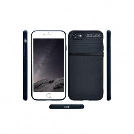 Husa Spate Auto Focus Silicon iPhone 6 plus Negru