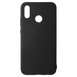 Husa silicon Forcell Soft neagra pentru Huawei P20 Lite