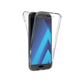 Husa Samsung Galaxy J7 2017 ultra slim 0.3 mm 360? full body (fata spate) transparenta blister Davisop