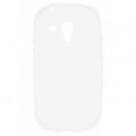 Husa de protectie Samsung Galaxy S3 Mini TPU subtire (0.3 mm) alb transparent