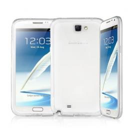 Husa de protectie Slim TPU pentru Samsung Galaxy Note 2 Transparenta