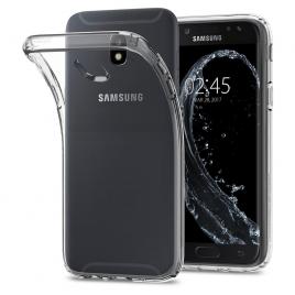 Husa iSilicon Ultra Slim Jelly pentru Samsung Galaxy J7 2017 Transparent