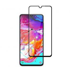 Folie de Sticla Samsung Galaxy A70 - Acoperire completa ecran Margini negre