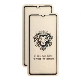 Folie sticla FULL GLUE pentru Huawei Nova 5T Negru
