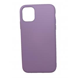 Husa silicon soft-touch compatibila cu Apple IPhone 11 PRO Mov lila