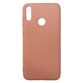 Husa silicon soft-touch compatibila cu Huawei P Smart 2019 Rose
