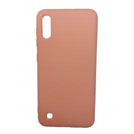 Husa silicon soft-touch compatibila cu Samsung Galaxy A10 Rose