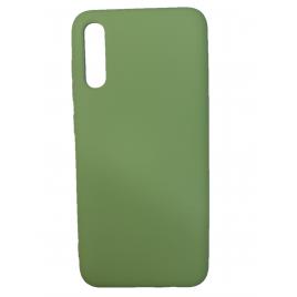 Husa silicon soft-touch compatibila cu Samsung Galaxy A30s Verde